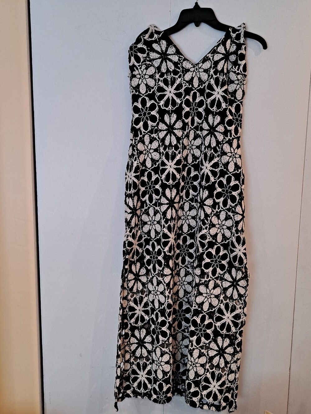 Ramy Brook NY Irina  Highend Crochet  Halter Midi/Maxi Dress Sm  NWOT "Sold Out"